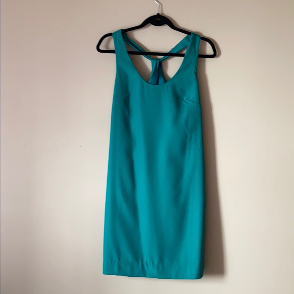 J. Crew Teal Midi Dress